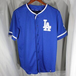 Fanatics MLB Los Angeles Dodgers Button Down Core Foundation Jersey